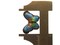 2 23mm Purple and Blue Butterflies Cloisonne Metal Butterfly Beads